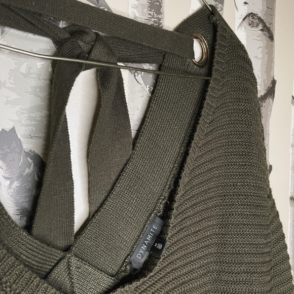 Dynamite. Long Sleeve Long Shirt. Size M. - Picture 2 of 3